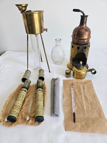Ancien alambic laboratoire - ancien, de