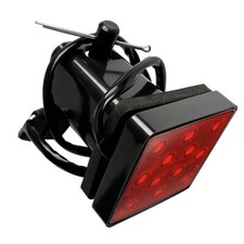 Red Lens LED Mount Tail Hitch Cover Brake Light Lamp fit for Trailer O