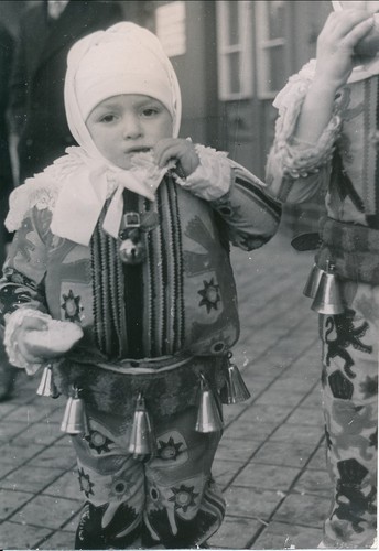 Binche 1950 enfant - enfant, à
