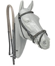 Bridon en cuir avec double