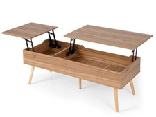 Table basse avec plateau à