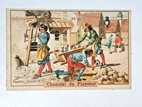Chromo chocolat planteur - chocolat,