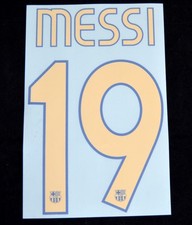 Official Barcelona Messi 10 2006/07 Football Name/Number Set Home Player Size