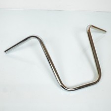 Guidon chromé type chopper