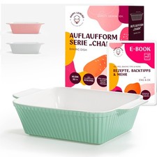 Small Square Baking Dish - Ceramic Lasagna Dish - for Pans Tira...