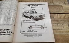 Revue technique Peugeot 604  ti 504 ti V6 carburateur injection coupé cabriolet