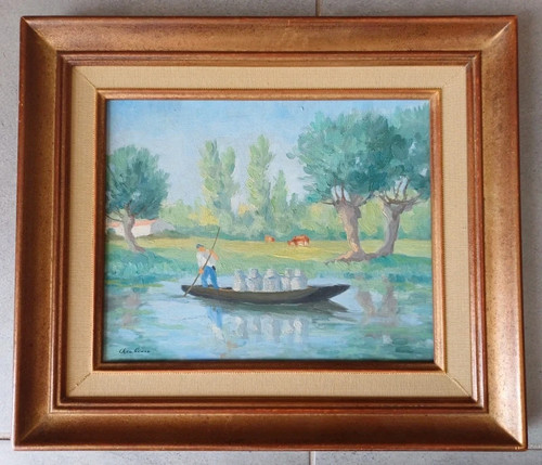 Tableau ancien peinture - ancien,