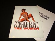 PUMPING IRON II Lori Bowen Carla Dunlap dossier presse cinema  Bodybuilding 