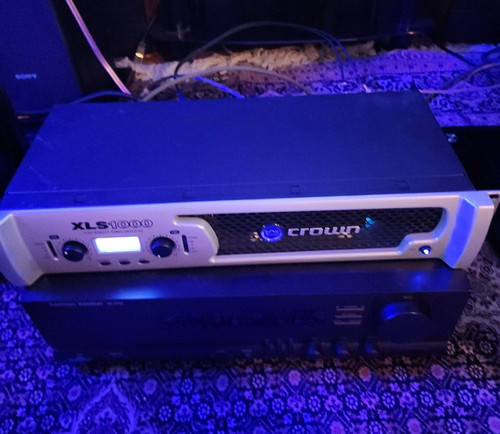 Crown xls1000 channel - 2-channel, power