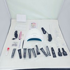 VANSISOS Poly Gel Nail Kit with SUNone 48W UV LED Lamp & Tools - Pro/Beginner