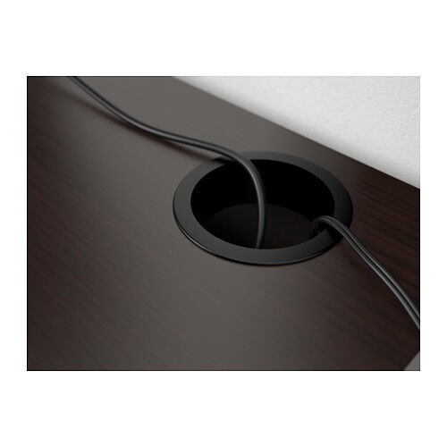 Bureau table ikea micke - ikea, brun