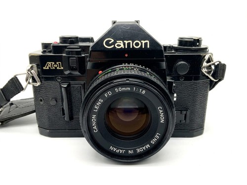 Canon kit slr 35mm analog - a-1,