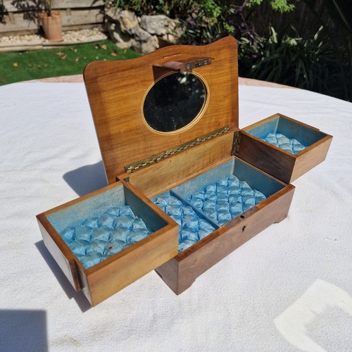 Coffret ancien bois massif - coffret,