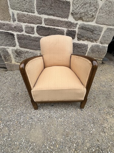 Fauteuil club art déco - club,