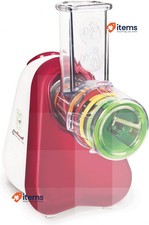 Moulinex Affetta - Râpe Dj755G 5 Rouleaux Interchangeables Rouge/Blanc