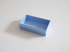 Playmobil vehicles - large light blue storage box camper 4859