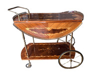 Desserte ancienne chariot