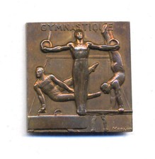 Médaille Bronze Art Deco