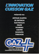 ADVERTISING 1981 GAZ l' INNOVATION CUISSON +