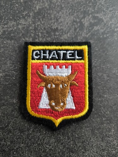 Ecusson brode france chatel - brode,