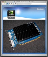 GENUINE Mac Geforce 6600 128mb PCIe Video Card For Apple PowerMac G5 Late 2005