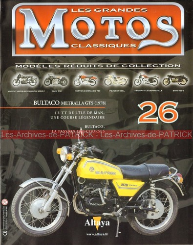 Motos classiques bultaco - classiques,