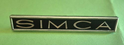 Simca badge logo de - badge,