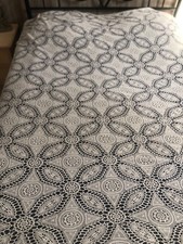 grand couvre lit crochet coton