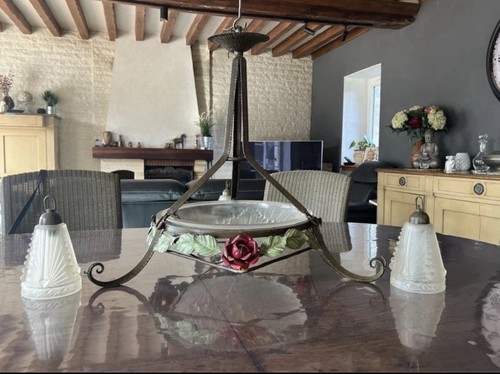Lustre suspension art - , déco