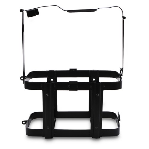 Panier porte bidon noir - porte-bidon,