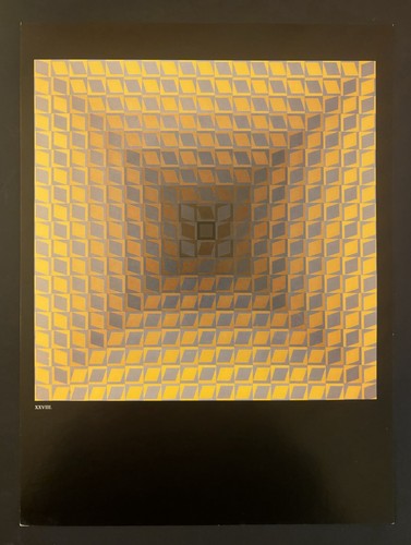 Victor vasarely offset 1978 - offset, de