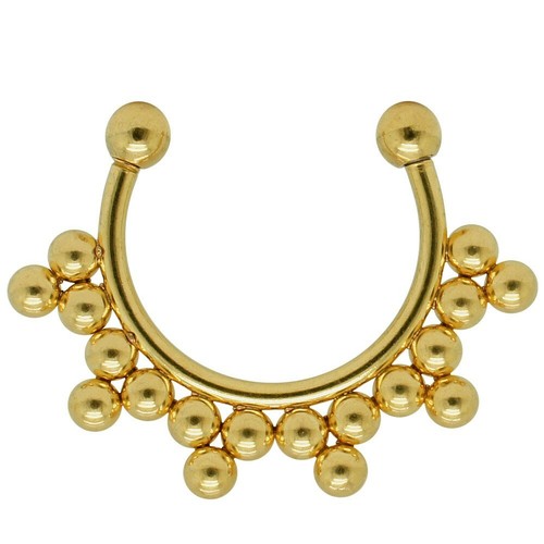 Faux piercing nez - faux, septum