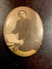 Rare Ancien Petit miroir Publicitaire Photographe Nancy french antique