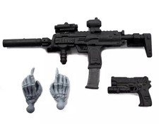 HK MP7A1PDW Submachine Blitz Custom Capsule Q Museum Skullman Tactical Arms