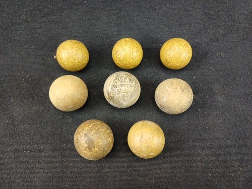 Lot boule balle bois - lot,