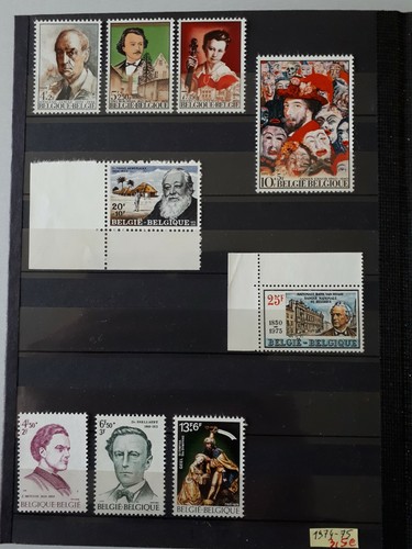 Timbres belgique 1973 - :,