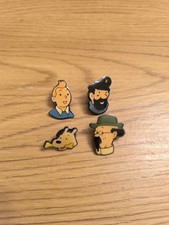Lot 4 Pin's Tintin Et Milou