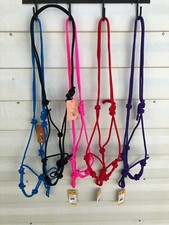 New 4 Knot Braided Rope Halter