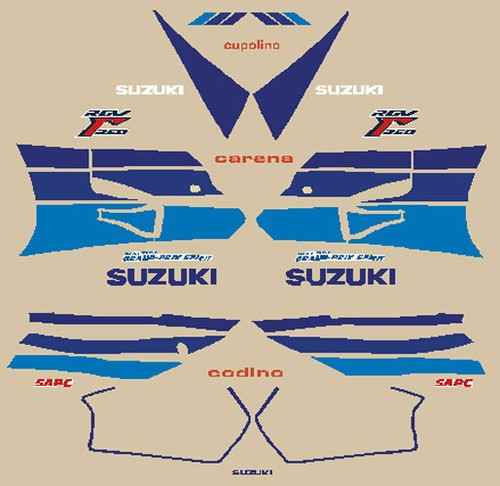 Suzuki rgv 250 gamme vj22 - 250, 1991