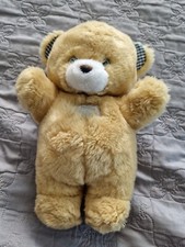 Peluche doudou  ours beige