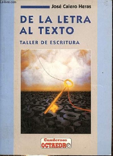 Letra texto taller de - texto,