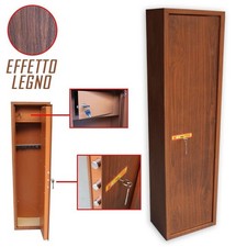 Armoire Porte-Fusils Armurerie utilia 8 posti Effet Bois