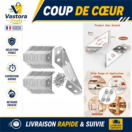 Lot equerres coin en - lot,