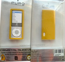 iPod Nano 5G étui cristal jaune pur