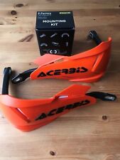 ACERBIS X - FACTORY UNIVERSAL BIKE HAND GUARDS & FITTING KIT KTM ORANGE/BLACK