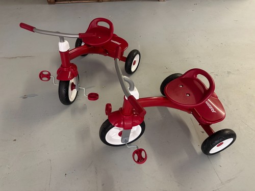 Two radio flyer kids tricycle - two,