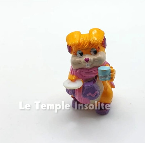 Figurine kinder ski bunnies - bunnies,