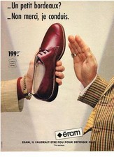 ADVERTISING 1982 ERAM MEN'S SHOES