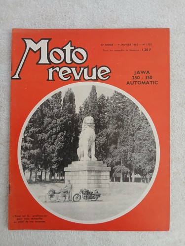 Moto revue 1722 - moto, n°1722