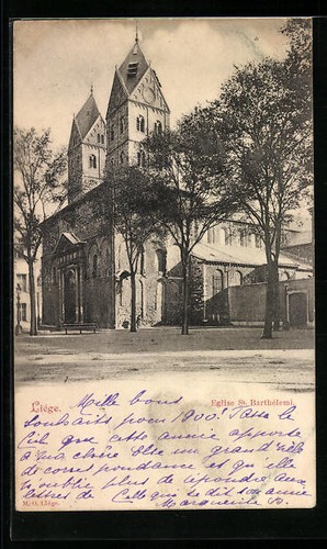 Cpa liége eglise st - cpa,